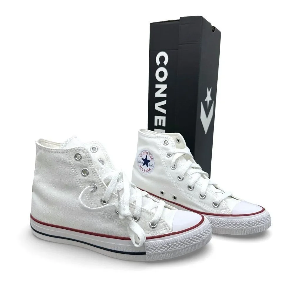Converse Chuck Taylor All Star Hi Optical White M7650C Hi-Top Men’s 6 Women’s 8